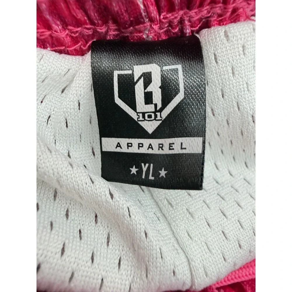 Baseball Lifestyle 101 Mesh Gradient Shorts Youth Large
